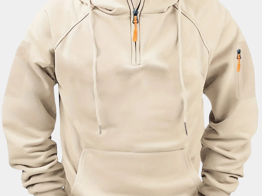 Bowen - Men's Lightweight Full-Zip Hoodie