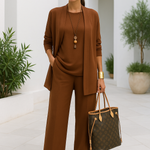 Braelyn - Women's Three-Piece Coordinated Pant Set