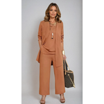 Braelyn - Women's Three-Piece Coordinated Pant Set