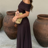 Brigid - Women's Long Mesh Overlay Ceremony Dress