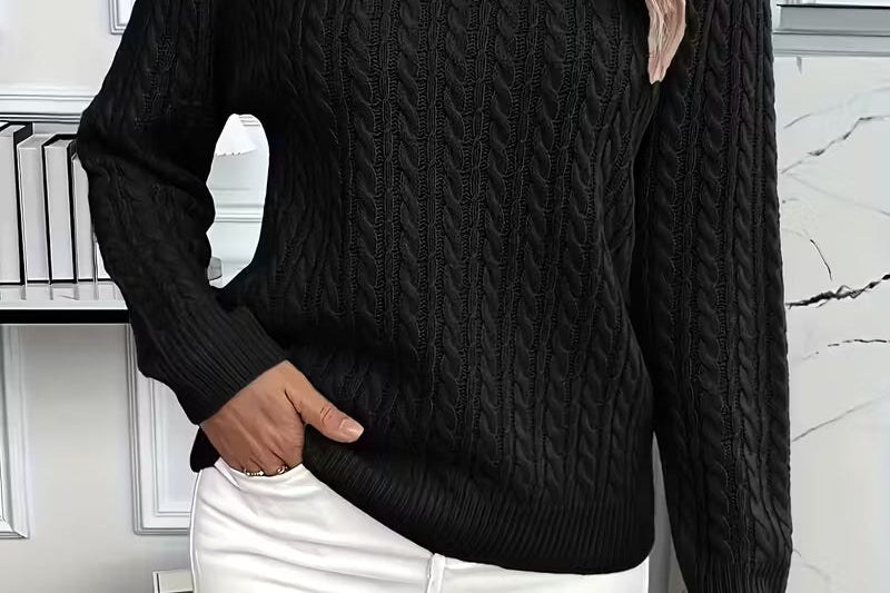 Women's Soft Knit Sweater | Cozy Everyday Pullover