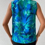 Sleeveless Wrap Blouse detail