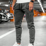 Calder - Men's Cargo Jogger Trousers with Drawstring Waist