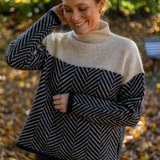 Caoimhe - Women's Soft Cashmere-Blend Turtleneck Sweater
