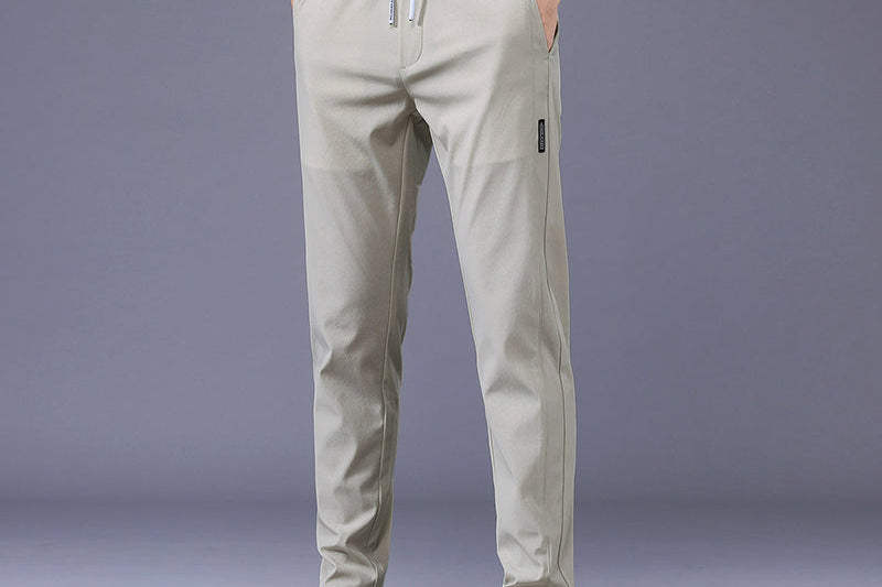 Chris - Men's Lightweight Jogger Pants with Elastic Waistband