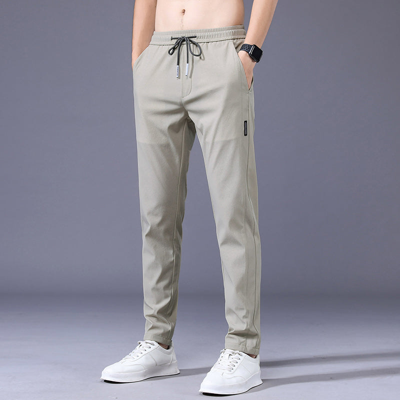 Chris - Men's Lightweight Jogger Pants with Elastic Waistband