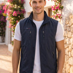 Cillian - Men's Lightweight Windproof Outdoor Zip Vest