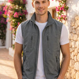 Cillian - Men's Lightweight Windproof Outdoor Zip Vest