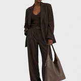 Petra - Women's Oversized Pebbled Hobo Shoulder Bag