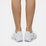 Delaina - Women's Mary Jane Mesh Sneakers with Adjustable Strap