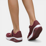Delaina - Women's Mary Jane Mesh Sneakers with Adjustable Strap