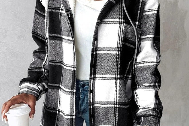 Women's Print Pullover Hoodie | Cozy Relaxed Graphic Sweatshirt