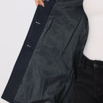 Donna - Women's Single-Breasted Trench Coat with Button Front