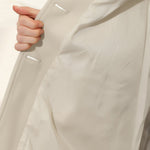 Donna - Women's Single-Breasted Trench Coat with Button Front
