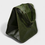 Dorte - Women's Oversized Leather Weekender Bag