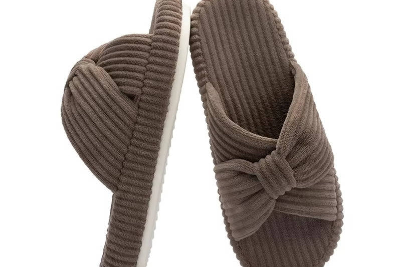 Flavia - Women's Crossover Cushioned House Slippers
