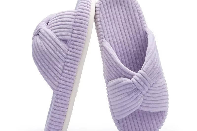 Flavia - Women's Crossover Cushioned House Slippers