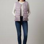 Eithne - Women's Ultra-Light Packable Down Vest - Purple