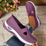 Elestren - Women's Slip-On Casual Sneakers with Supportive Sole