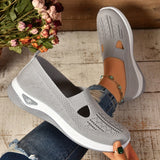 Elestren - Women's Slip-On Casual Sneakers with Supportive Sole