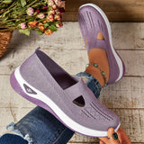 Elestren - Women's Slip-On Casual Sneakers with Supportive Sole