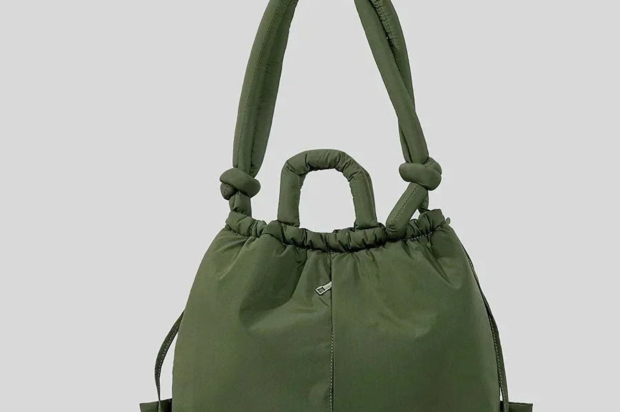 Women's Quilted Shoulder Bag | Luxe Spacious Practical Bag