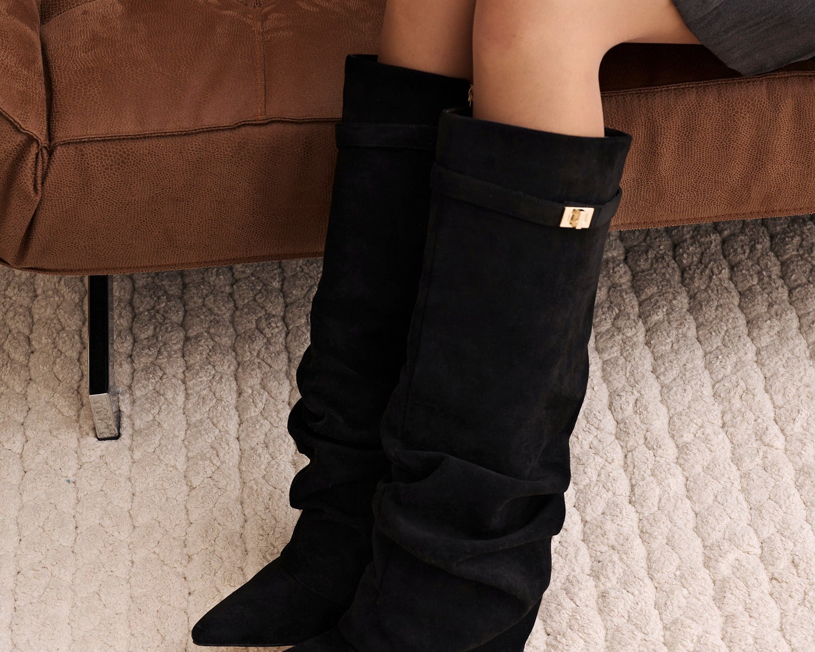 Noirenne Boots - styled view