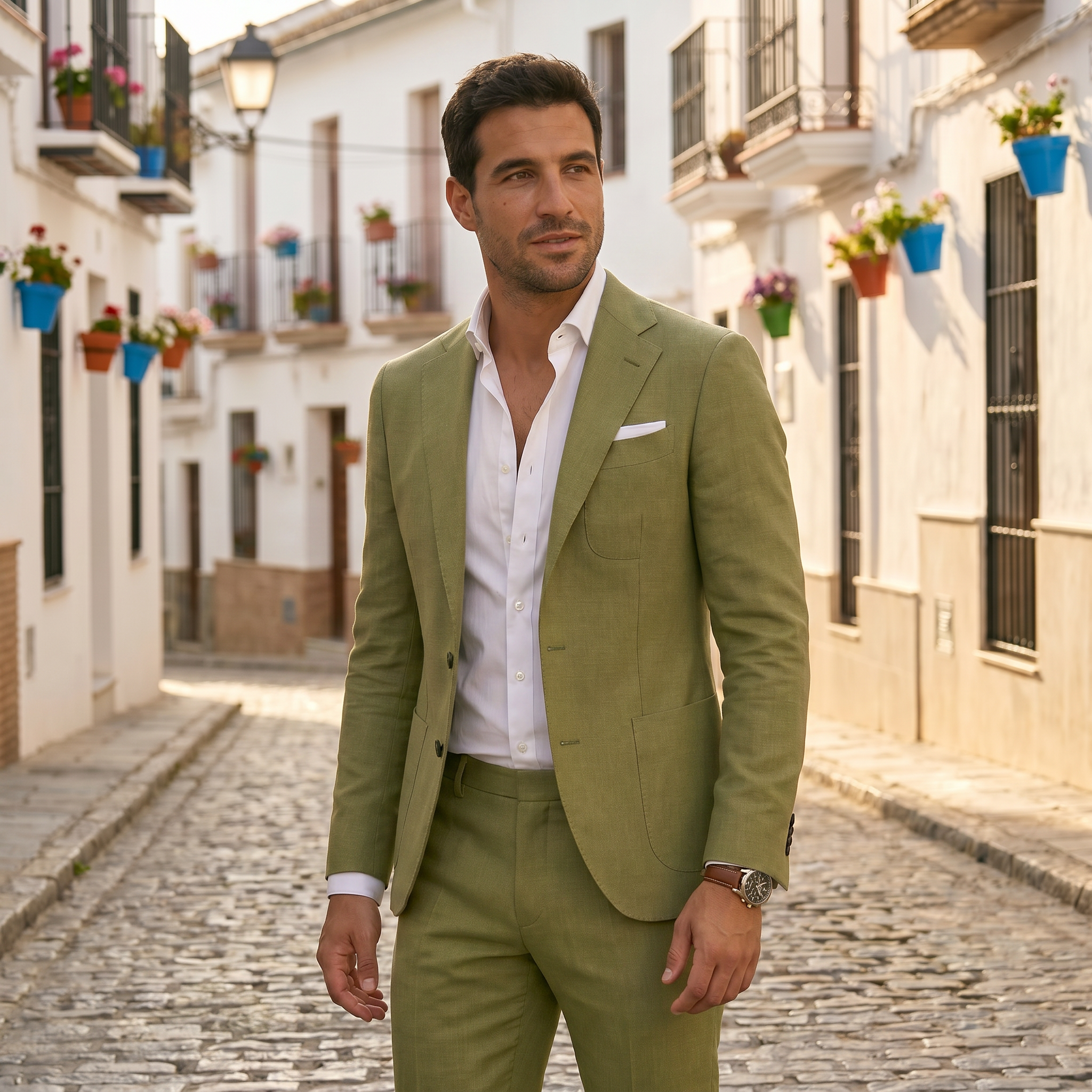 Evan - Men's Tailored Two Piece Suit