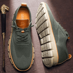 Fabian - Men's Lightweight Knit Walking Shoes - Green