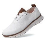Fabian - Men's Lightweight Knit Walking Shoes - White
