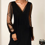 Felice - Women's V Neck Evening Dress with Tailored Cut