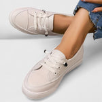 Fenna - Women's Low-Top Orthopedic Sneakers - Beige