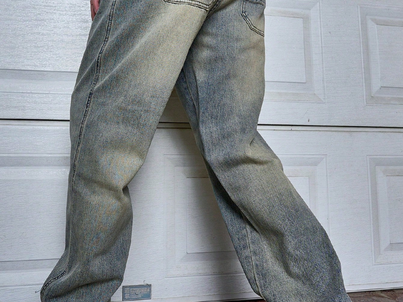 Fraser - Men's Vintage Washed Straight Leg Jeans