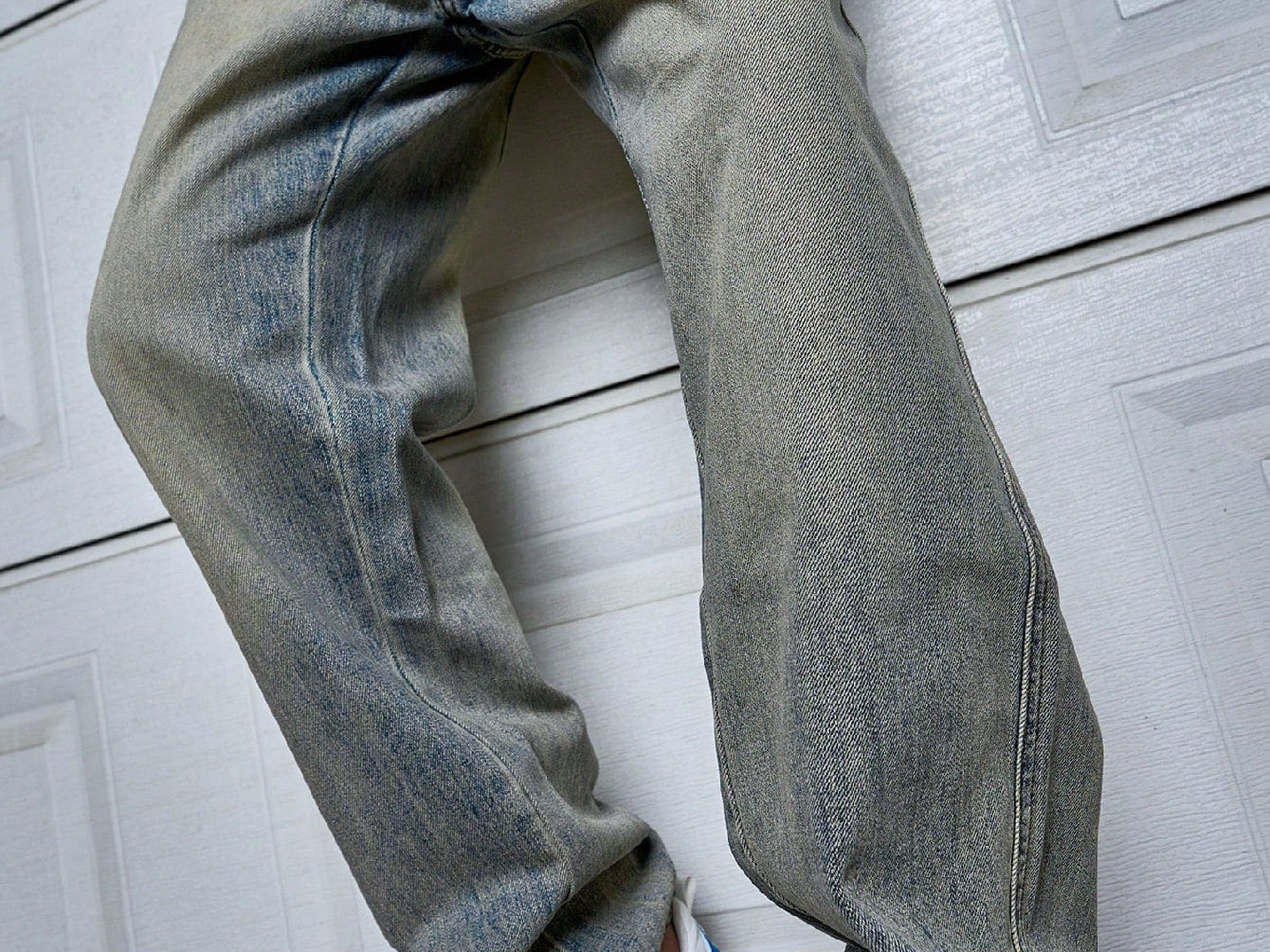 Fraser - Men's Vintage Washed Straight Leg Jeans