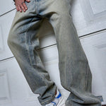 Fraser - Men's Vintage Washed Straight Leg Jeans