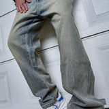Fraser - Men's Vintage Washed Straight Leg Jeans
