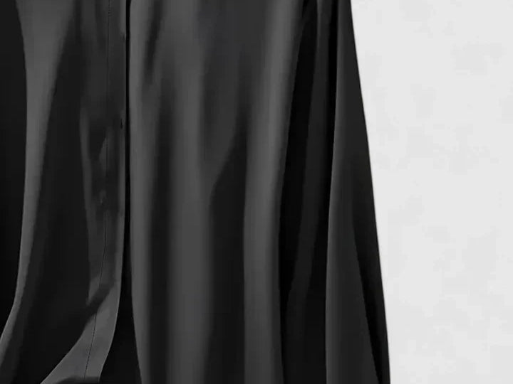Freja - Women's Oversized Long Sleeve Button-Down Shirt