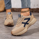 Geneva - Women's Lightweight Cushioned Walking Sneakers - Beige