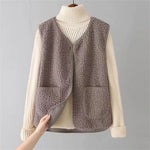 Hana - Women's Sleeveless Teddy Fleece Vest