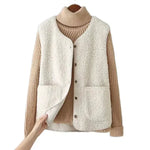 Hana - Women's Sleeveless Teddy Fleece Vest