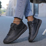 Hesper - Women's Breathable Lace-Up Casual Sneakers - Black