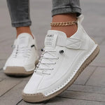 Hesper - Women's Breathable Lace-Up Casual Sneakers - White