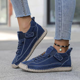 Hesper - Women's Breathable Lace-Up Casual Sneakers - Blue