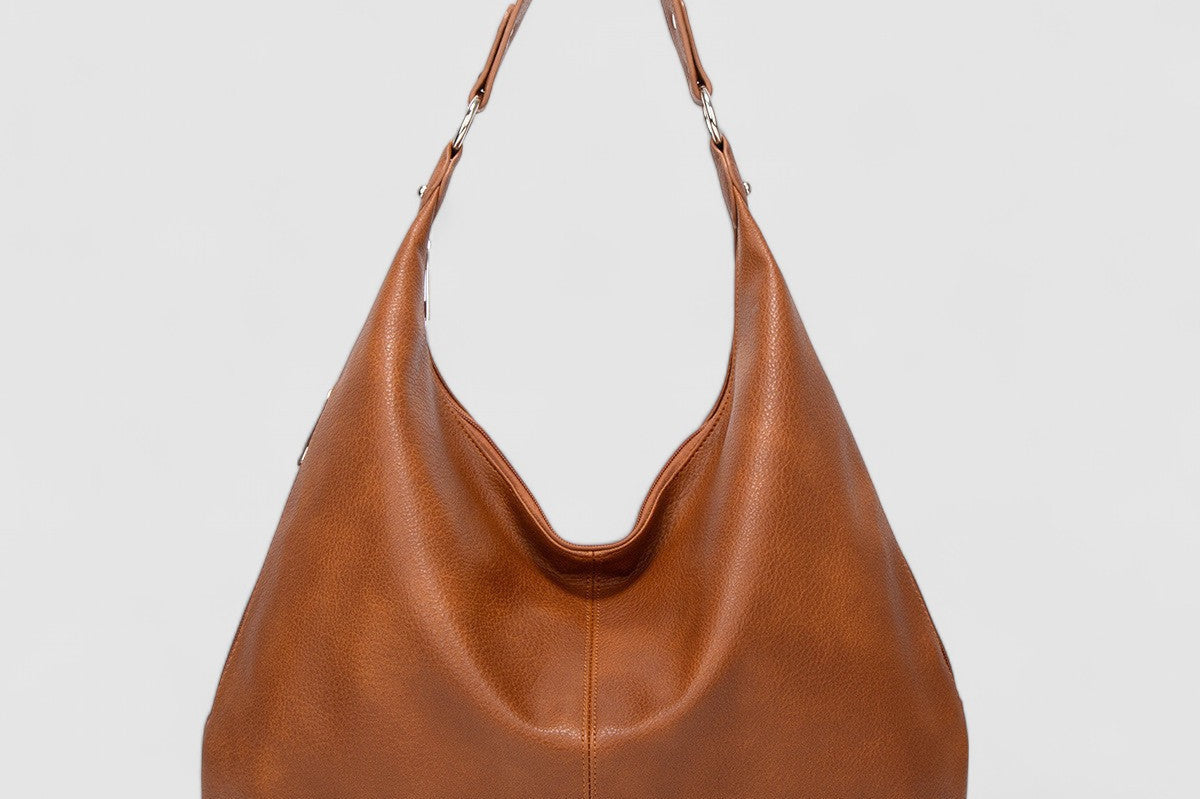 Women's Vegan Leather Shoulder Bag | Sleek Everyday Shoulder Bag