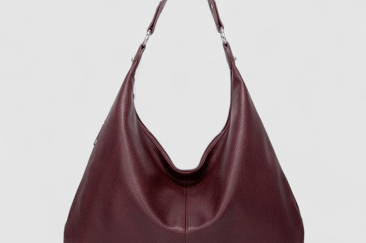 Women's Vegan Leather Shoulder Bag | Sleek Everyday Shoulder Bag