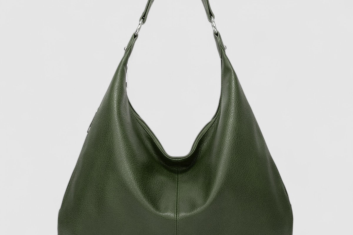 Women's Vegan Leather Shoulder Bag | Sleek Everyday Shoulder Bag