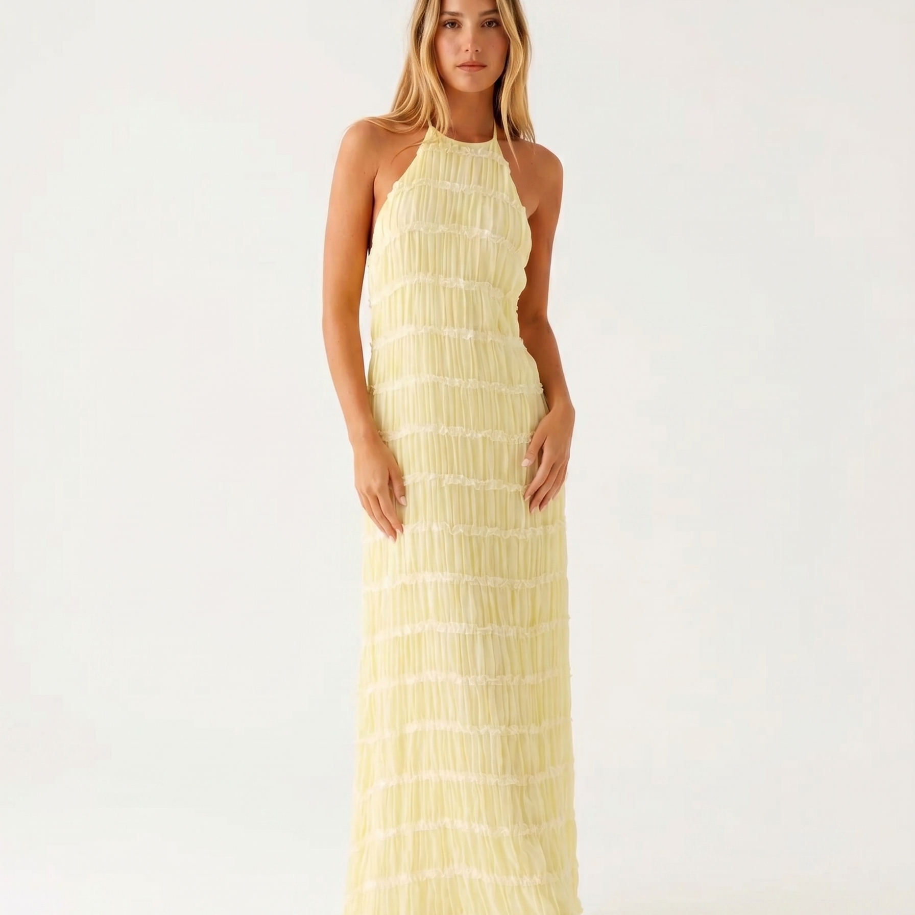 Angela Summer Statement Maxi Dress