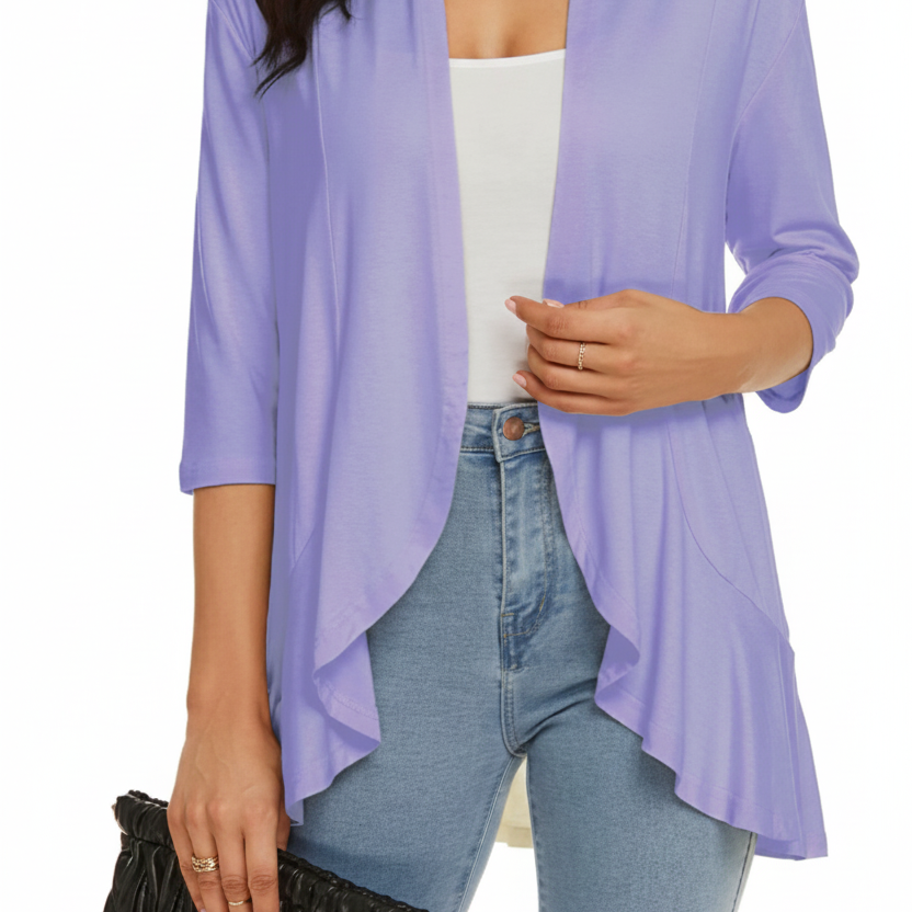 Women's Open Front Beach Cover-Up | Lightweight Swim Cover-Up