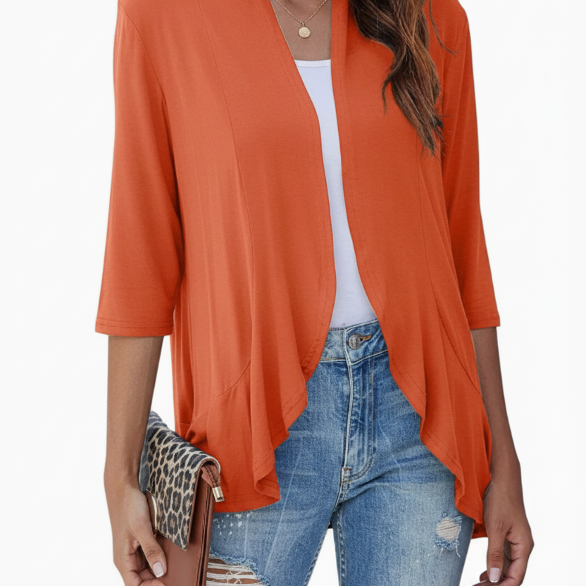Women's Open Front Beach Cover-Up | Lightweight Swim Cover-Up