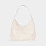 Vegan leather shoulder bag detail